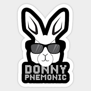 Donny Mnemonic Sticker